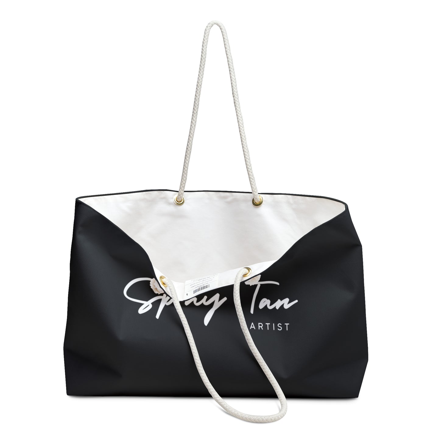 Large Spray Tan Artist Bag - Black