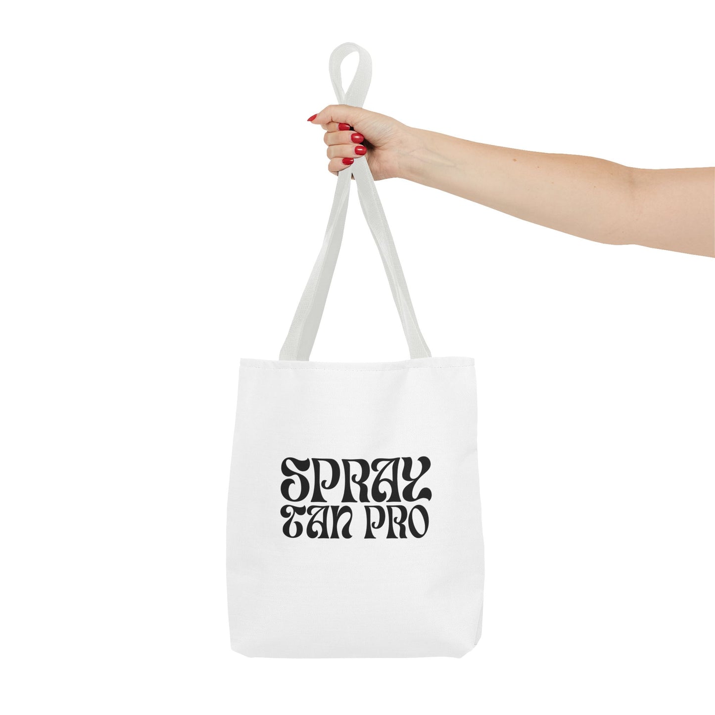Spray Tan Pro Tote Bag - White