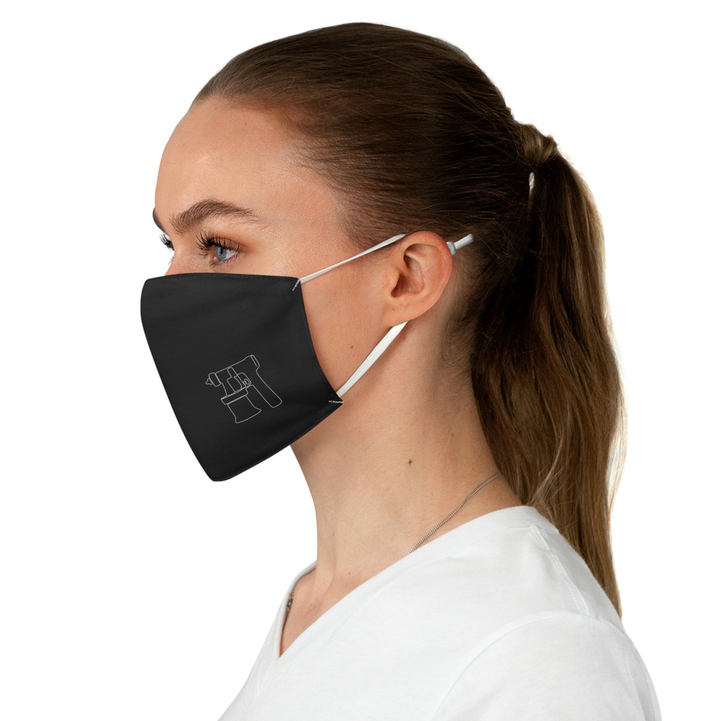 Fabric Face Mask - Black