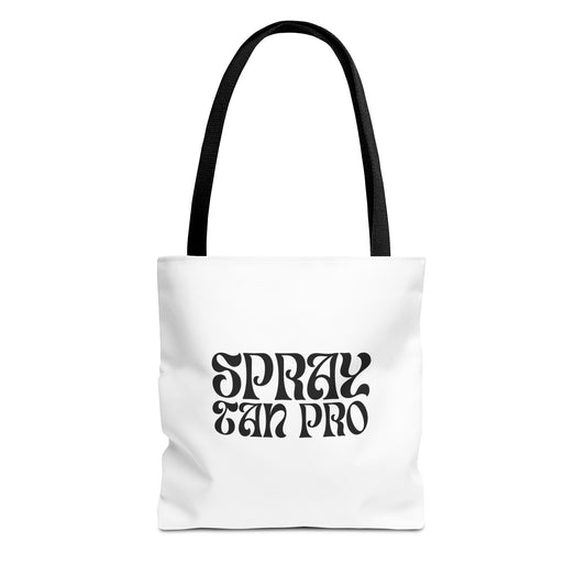 Spray Tan Pro Tote Bag - White