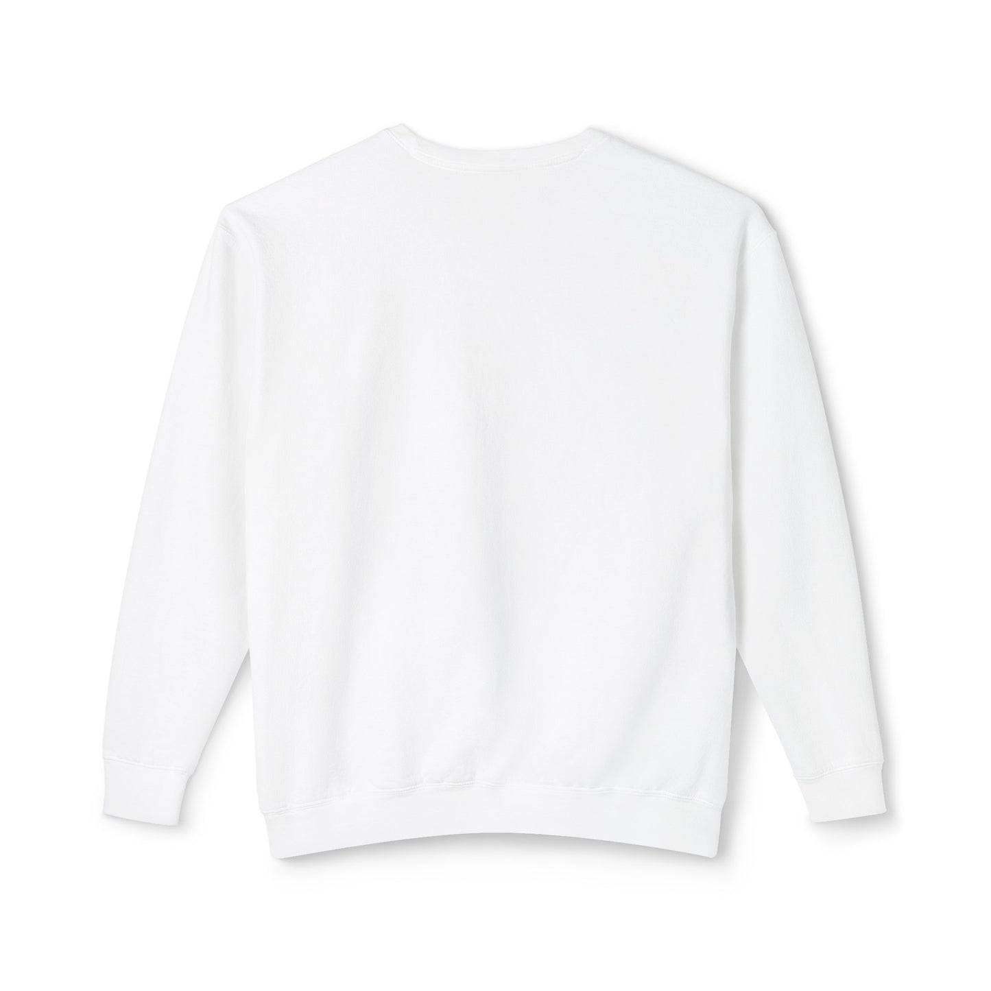 Spray Tan Artist Minimalistic Lightweight Crewneck Sweatshirt - White