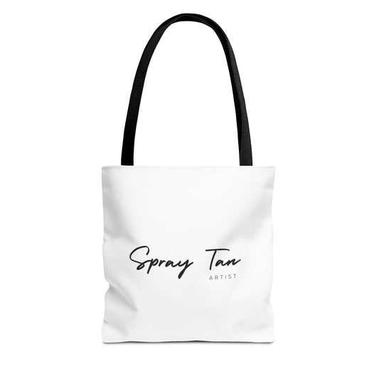 Spray Tan Artist Tote Bag - White