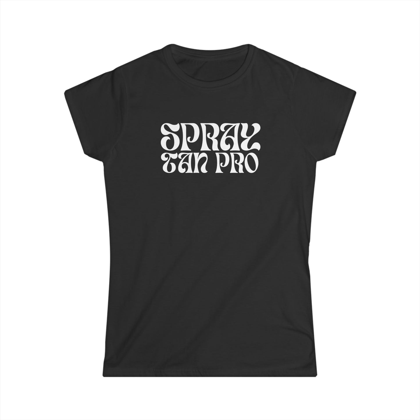 Spray Tan Pro Tee - Black