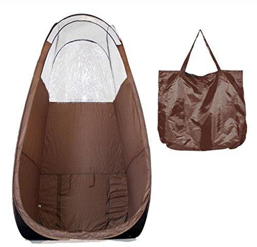 Pop Up Airbrush Spray Tanning Tent - Brown