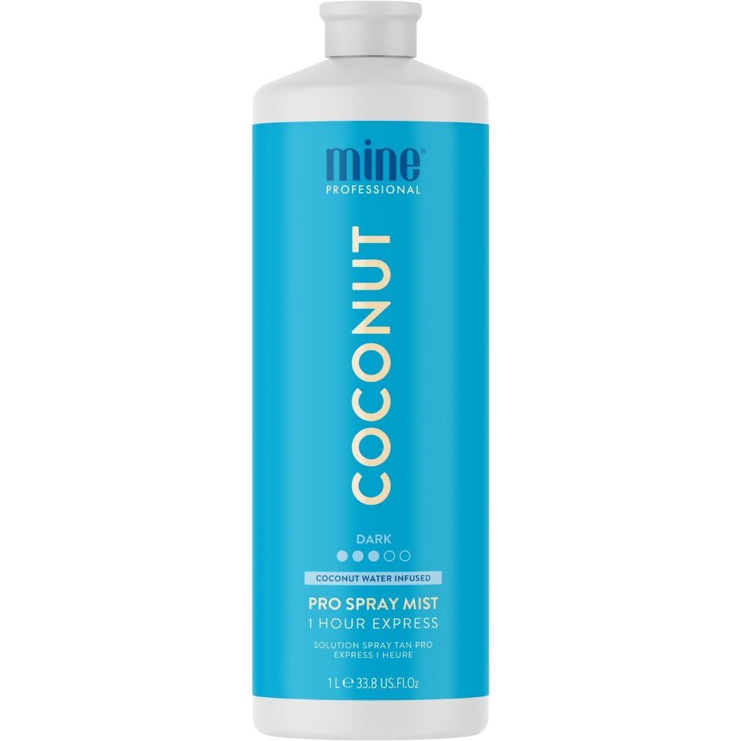 MineTan Spray Tan Solution | Coconut Water 33.8 Fl Oz