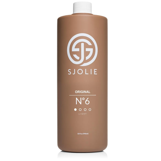 SJOLIE Spray Tan Solution - No. 6  Light (32oz)