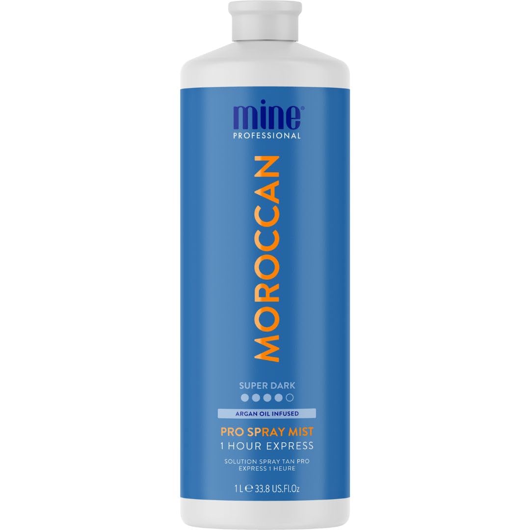 MineTan Spray Tan Solution | Moroccan 33.38 Fl Oz
