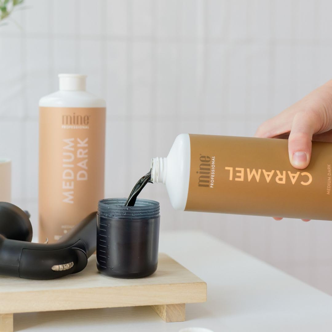 MineTan Spray Tan Solution | Caramel 33.8 Fl Oz