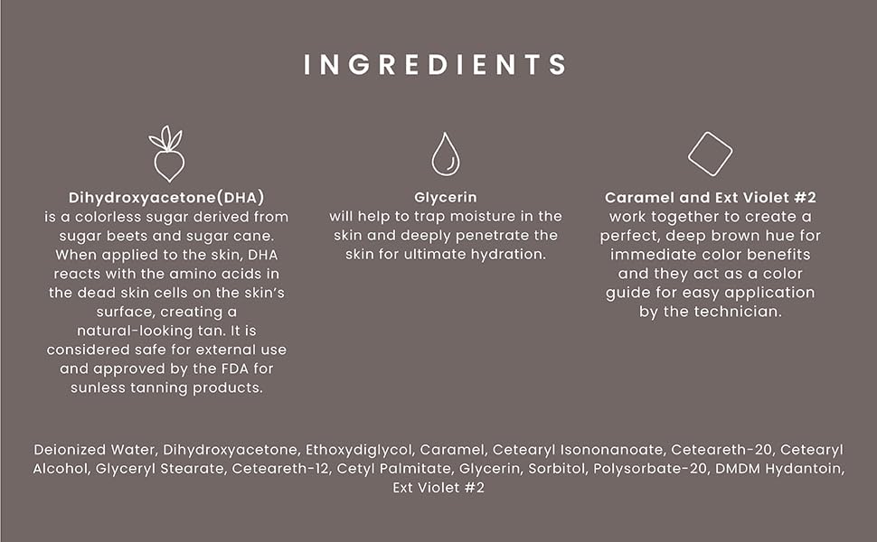 SJOLIE Luxe Violet Spray Tan Solution - Luxe 12 (32oz)