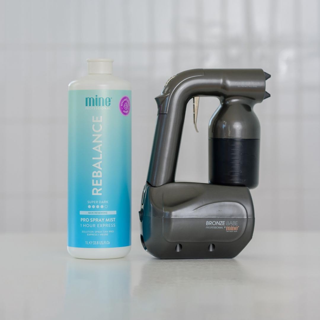 MineTan Aromatherapy Spray Tan Solution | Rebalance 33.8 Fl Oz