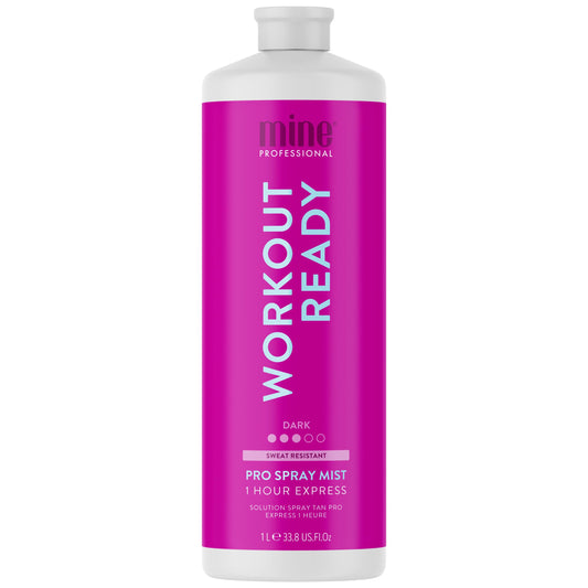 MINETAN Spray Tan Solution | Workout Ready 33.8 Fl Oz
