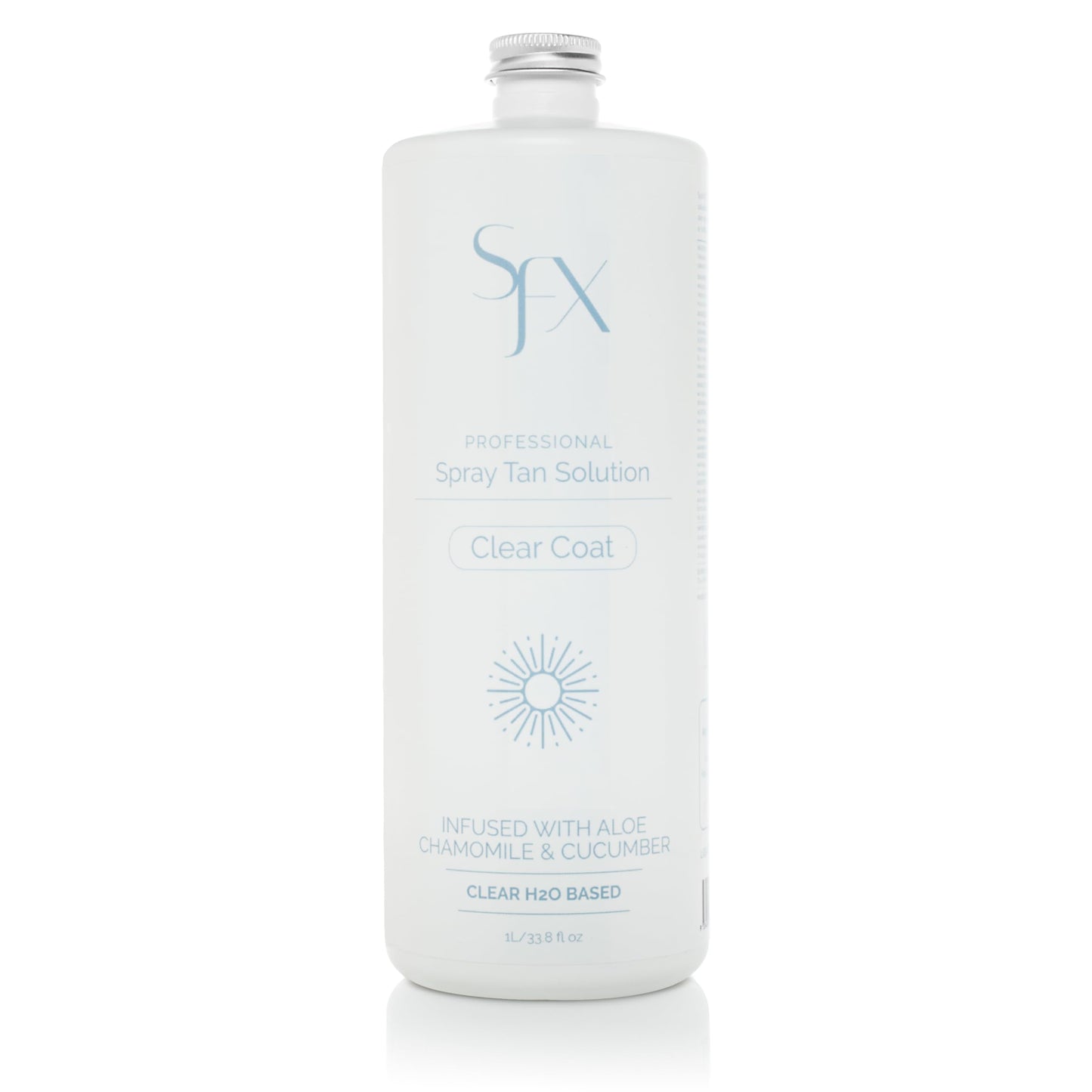 SunFX CLEARCOAT MID SUMMER Spray Tan Solution - 1L / 33.8 fl oz,