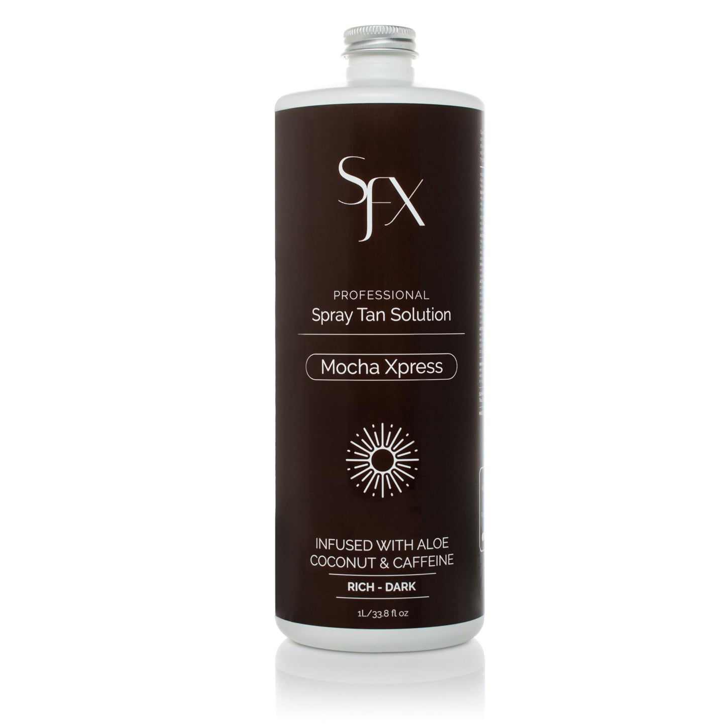 SunFX MOCHA XPRESS DARK SUMMER Spray Tan Solution - 4 Fl Oz / 100ML