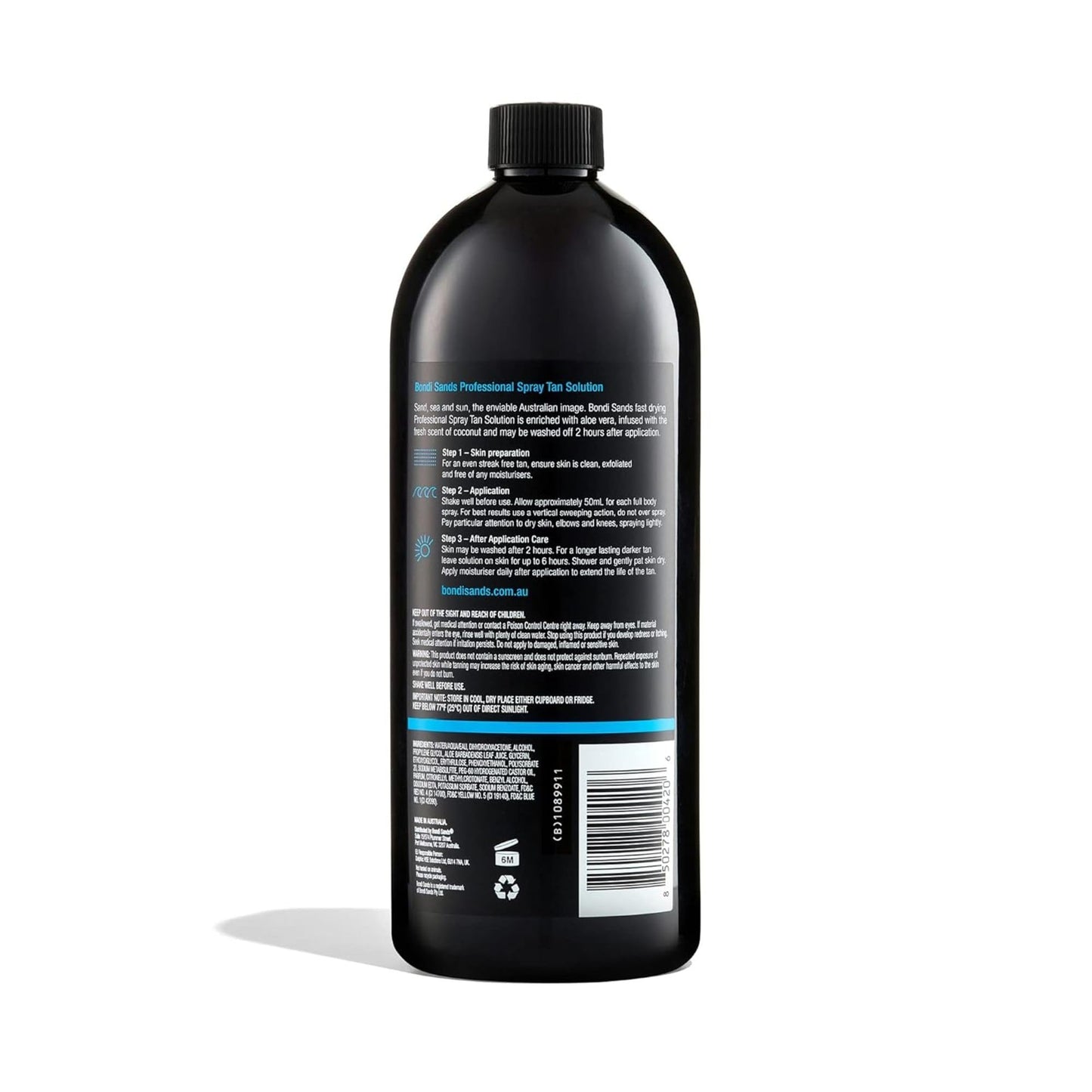 Bondi Sands Professional Spray Tan Solution - Dark 35.2 Oz/1 Liter