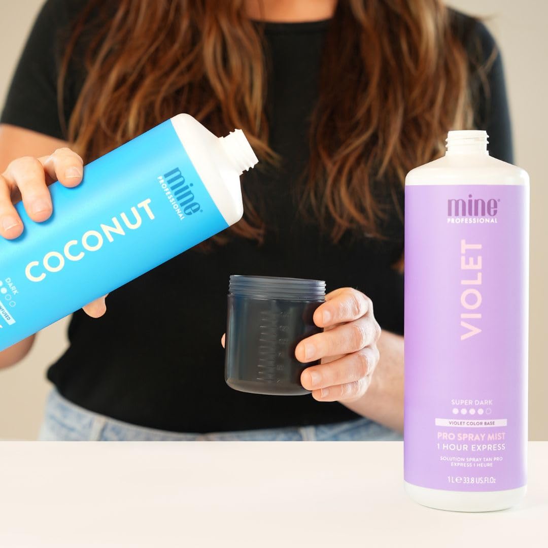 MineTan Spray Tan Solution | Coconut Water 33.8 Fl Oz