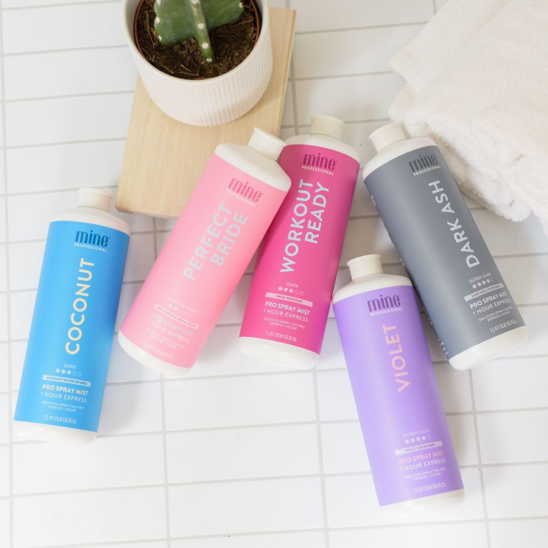 MineTan Spray Tan Solution | Perfect Bride 33.8 Fl Oz