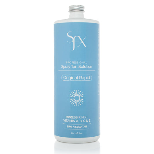 SunFX Original  Rapid LIGHT SUMMER Spray Tan Solution - 4 Fl Oz / 100ml