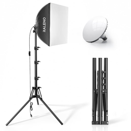 Spray Tan Studio Lighting - RALENO Softbox Lighting Kit