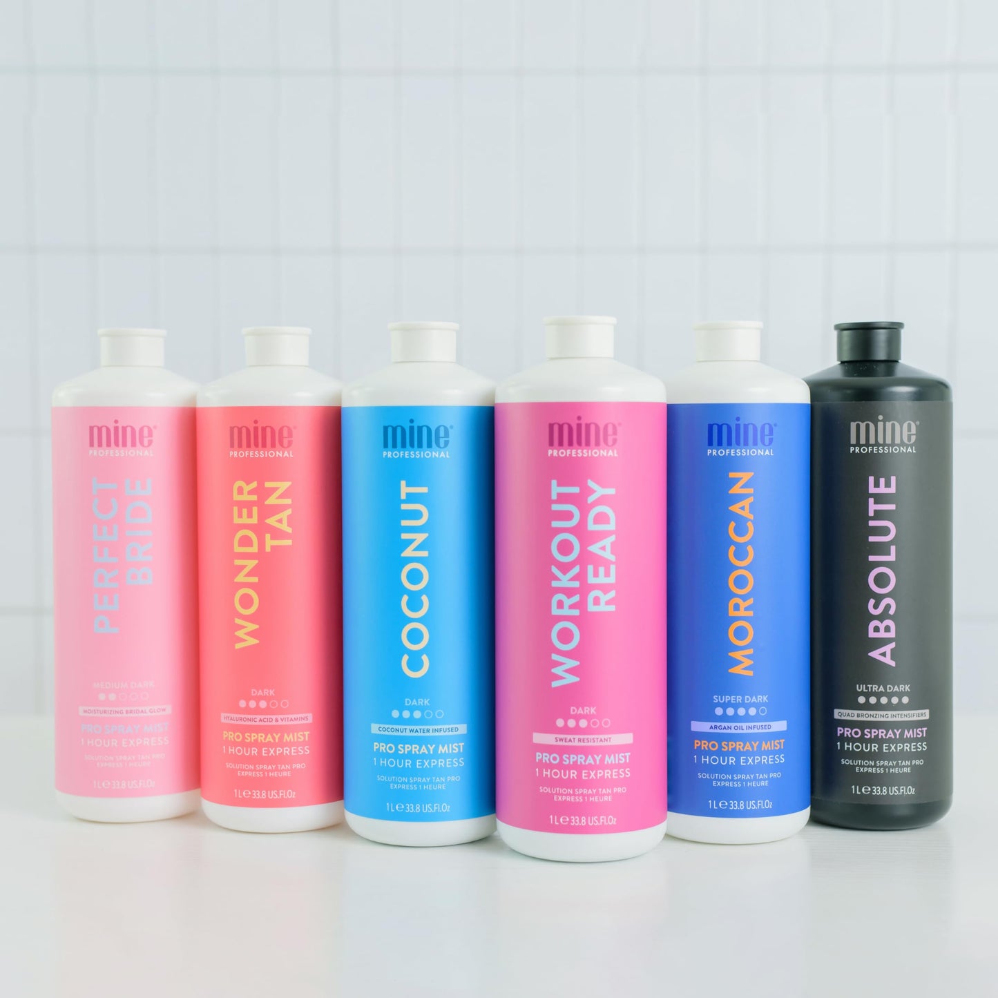 MineTan Spray Tan Solution | Absolute 33.8 Fl Oz