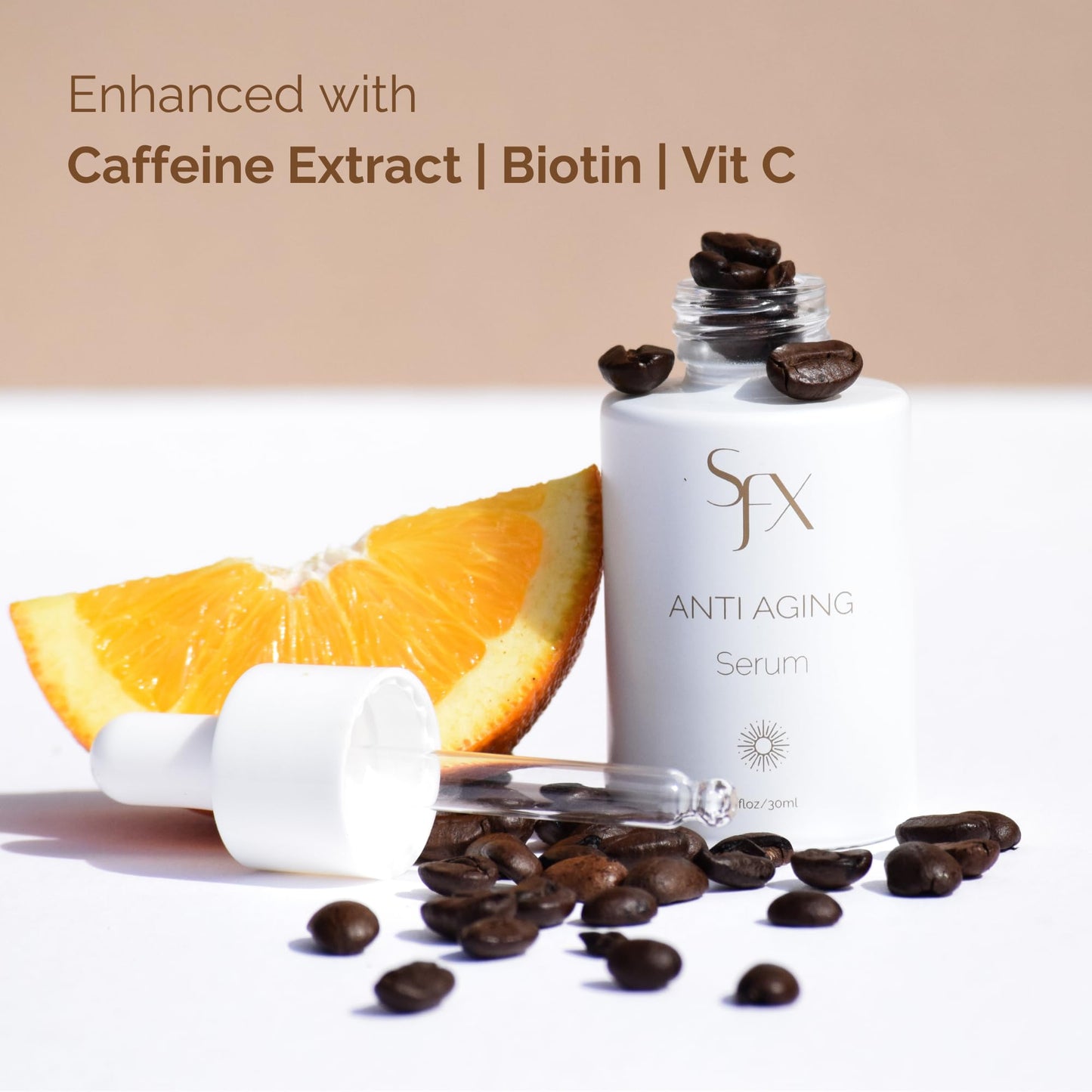 SunFX Sunless Tanning Additive | Anti-Aging | Powerful Anti-Aging Ingredients - 1 fl oz/30ml