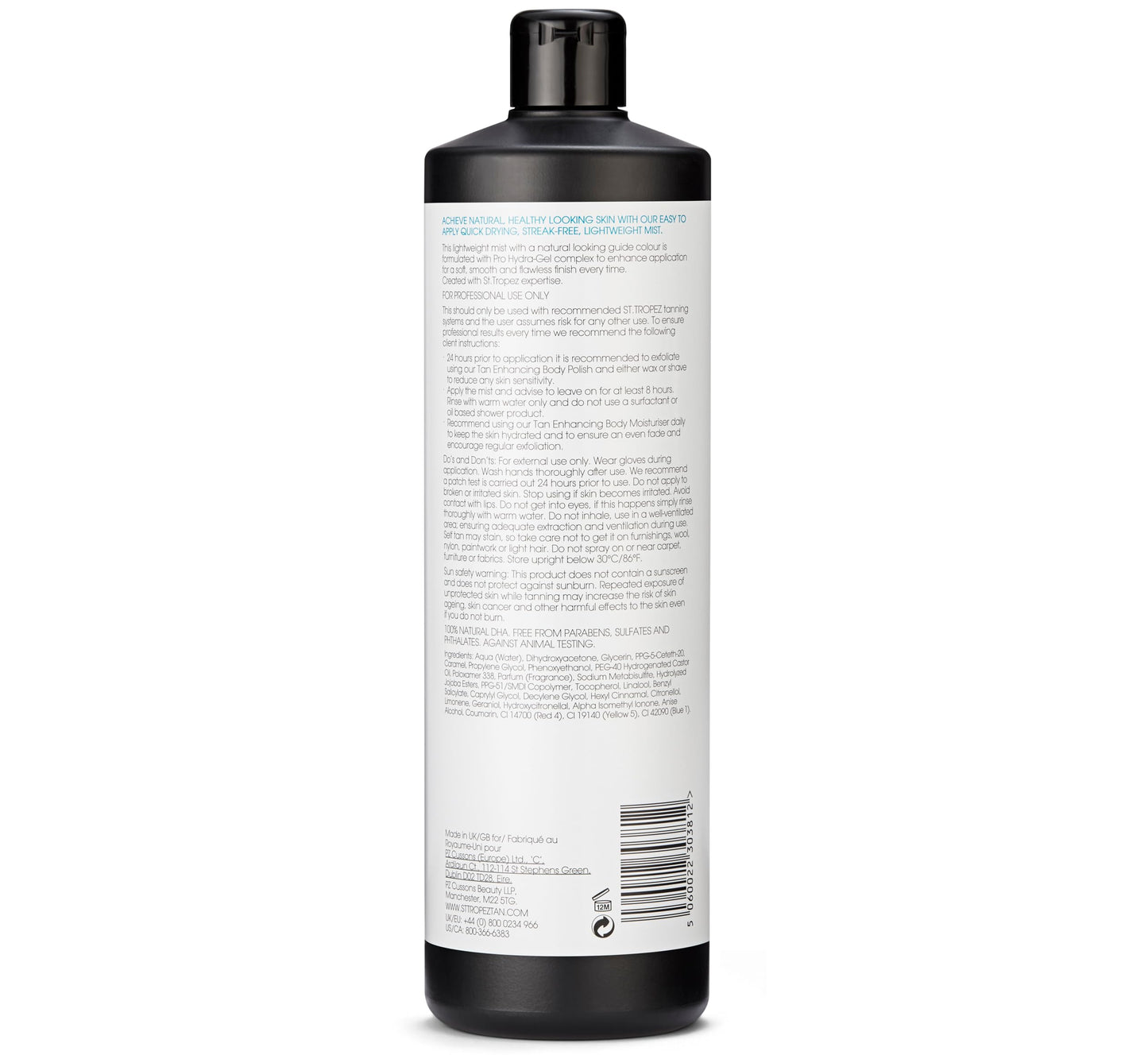 St. Tropez Professional Spray Tan Classic Bronzing Mist - 32.1 Fl Oz / 1000ml