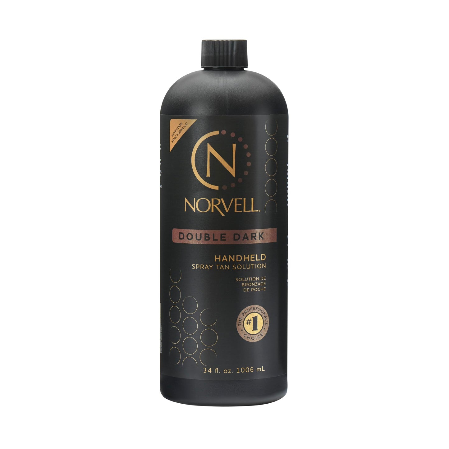 Norvell Double Dark Spray Tan Solution - 1L / 34 fl oz