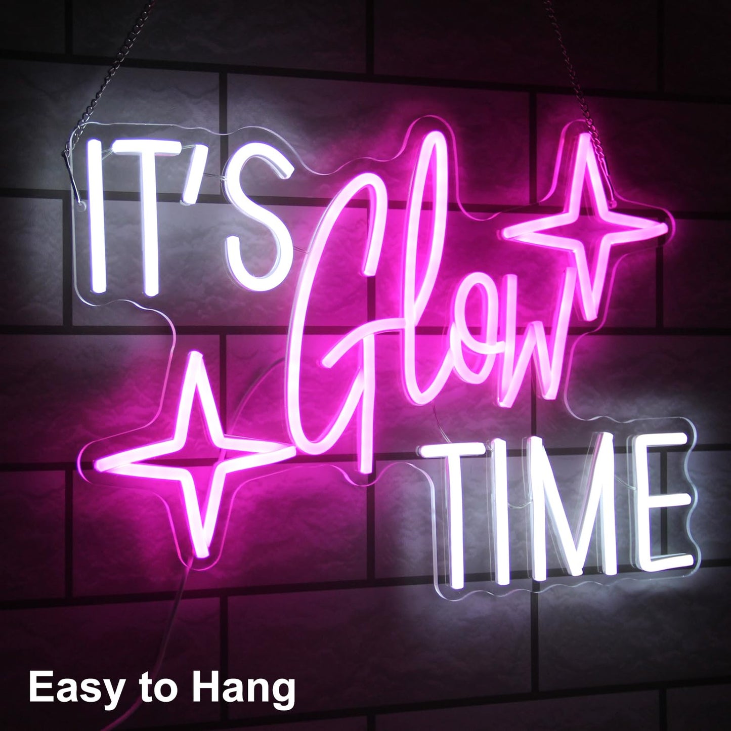 It's Glow Time Neon Wall Sign