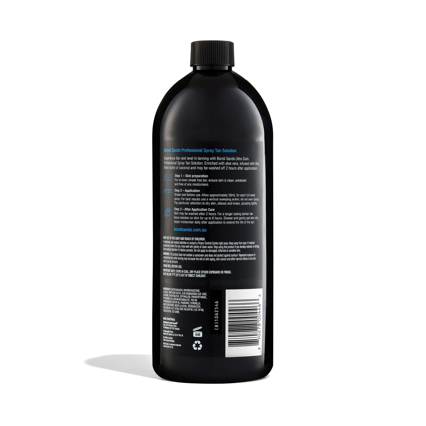Bondi Sands Professional Spray Tan Solution - Ultra Dark 35.2 Oz/1 Liter
