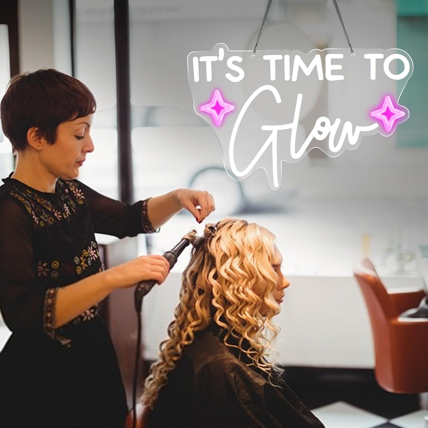 It's Time To Glow Wall Neon Sign