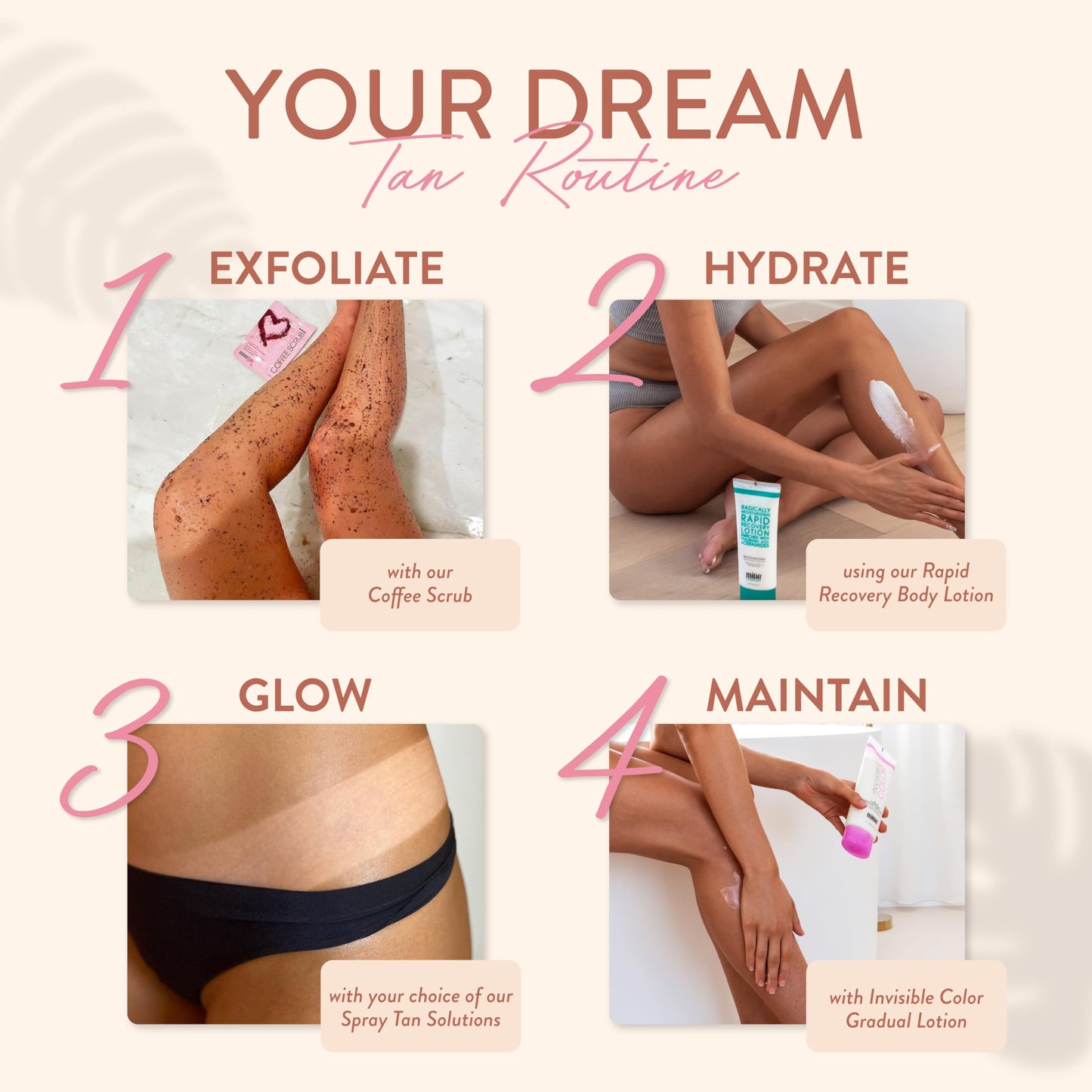 MineTan Spray Tan Solution | Absolute 33.8 Fl Oz