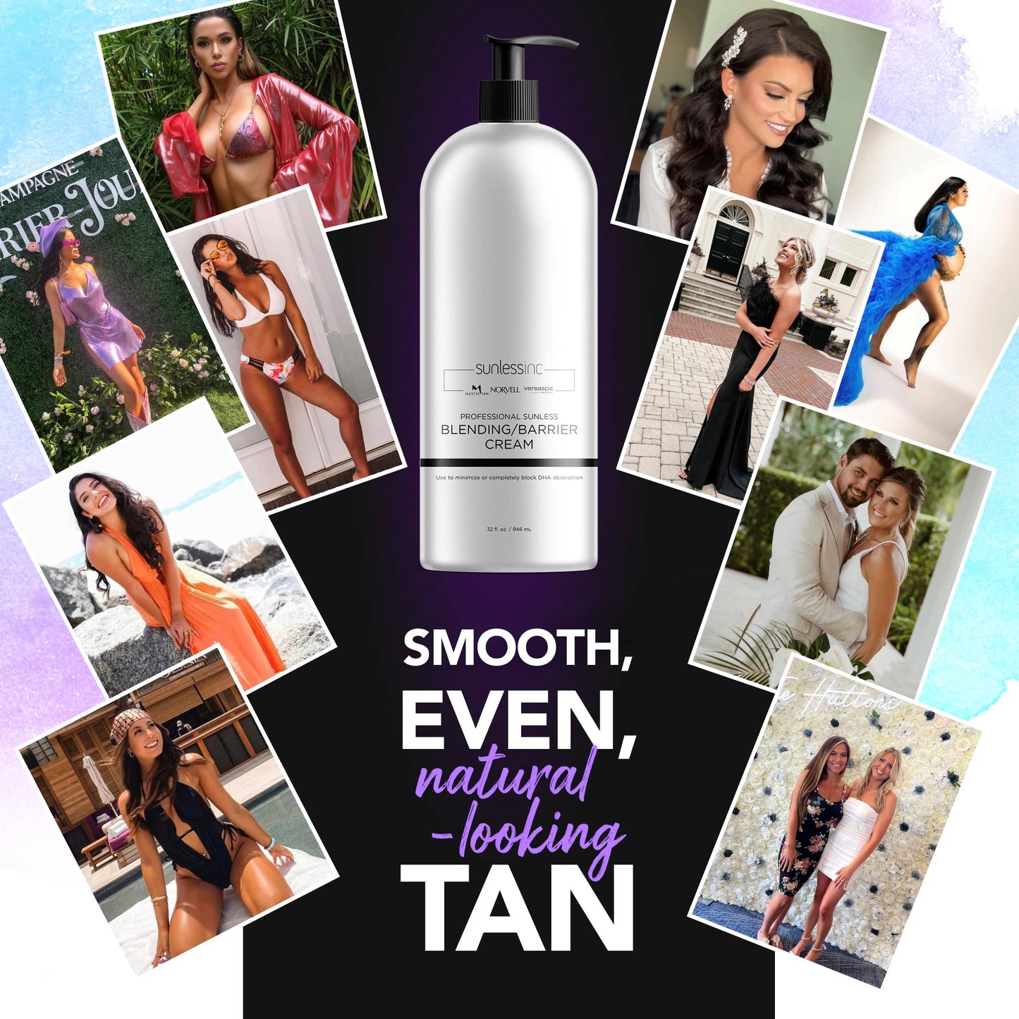 Norvell Pro Blending DHA Barrier Cream - 32 Fl. Oz.