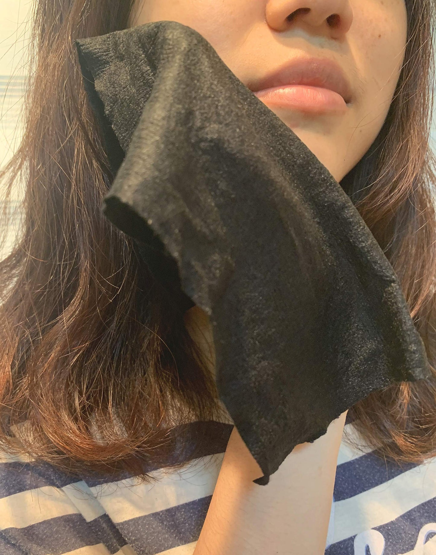 100% Natural Charcoal Fiber Cloths - 60Pcs/Roll