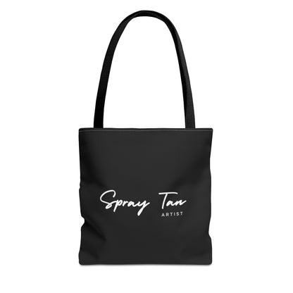 Spray Tan Artist Tote Bag - Black