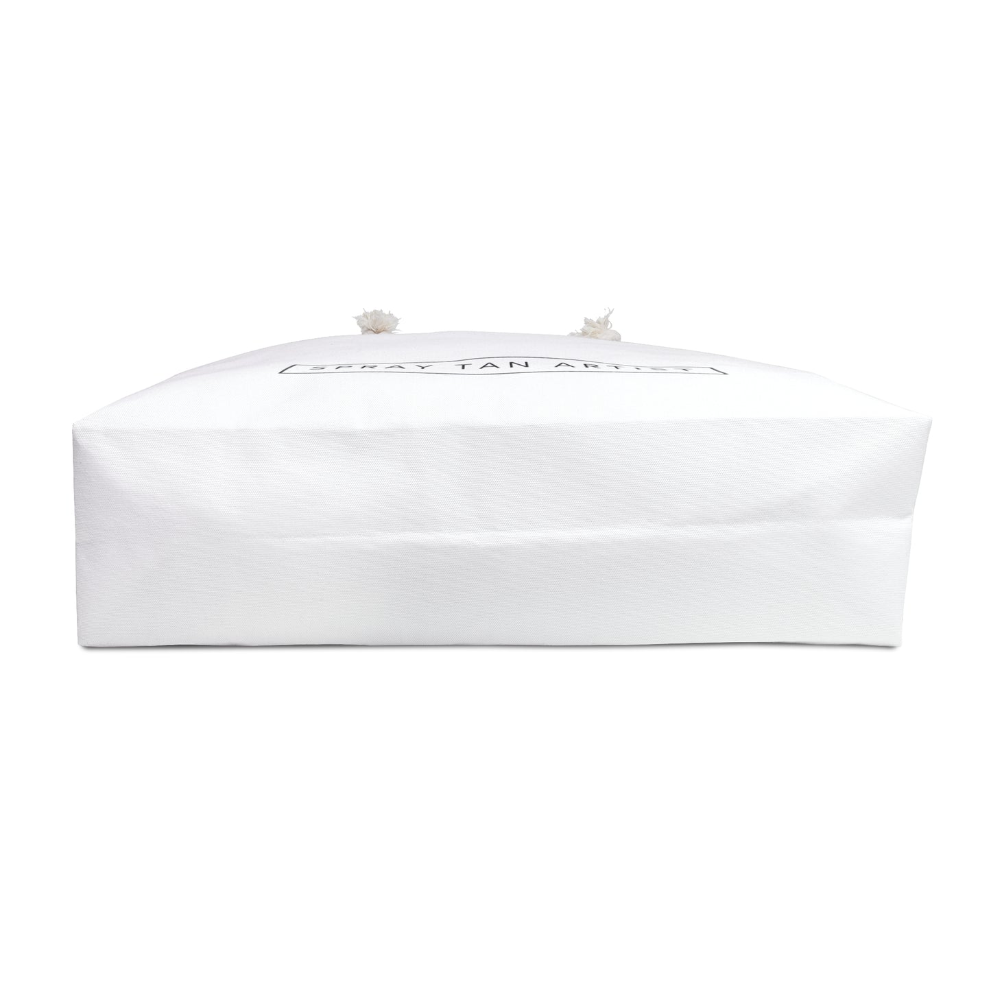 Large Spray Tan Artist Minimalistic Bag - White