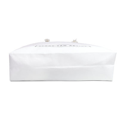 Large Spray Tan Artist Minimalistic Bag - White