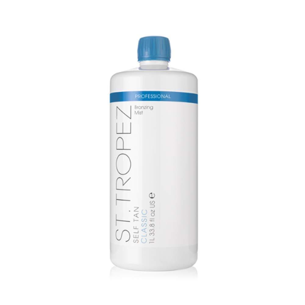 St.Tropez Professional Self Tan Classic Bronzing Mist, Vegan Spray Tan Solution, Natural & Cruelty Free, 1 Litre