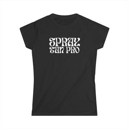 Spray Tan Pro Tee - Black