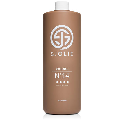 SJOLIE Spray Tan Solution - No. 14 Dark (32oz)