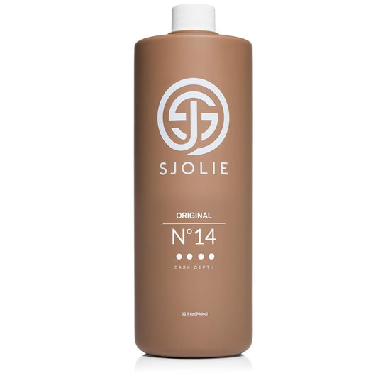 SJOLIE Spray Tan Solution - No. 14 Dark (32oz)