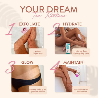MineTan Spray Tan Solution | Dark Ash 33.8 Fl Oz