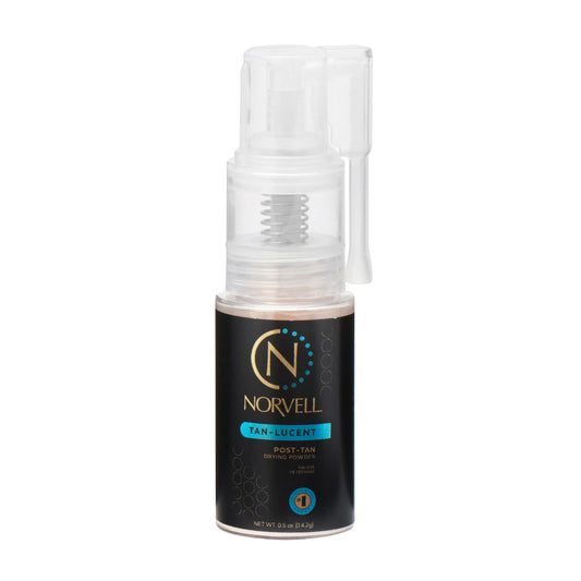 Norvell Post Sunless Tan-Lucent Talc Free Tinted Drying Powder for Flawless Spray Tan, 0.5oz (14.2g)