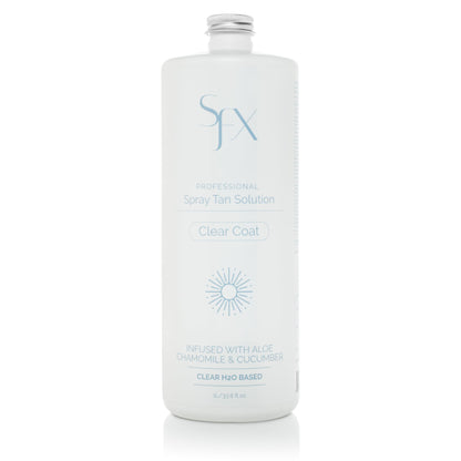 SunFX CLEARCOAT MID SUMMER Spray Tanning Solution - 4 Fl Oz / 100ml