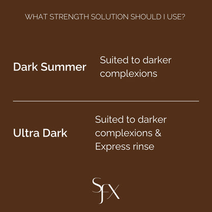 SunFX MOCHA EXPRESS ULTRA DARK Spray Tan Solution  - 1L / 33.8 fl oz