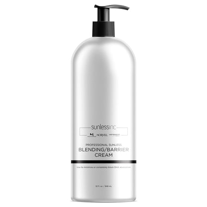 Norvell Pro Blending DHA Barrier Cream For Spray Tanning, 32 Fl. Oz.