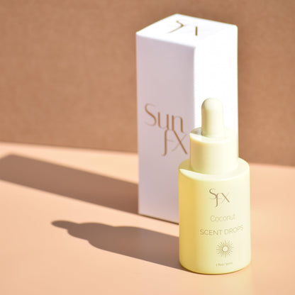 SunFX Scent Drops - Sunless Tanning Additive For Spray Tanning or Self tanners 1oz/30ml (Coconut)