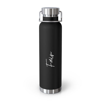 TanTemp© Fair Temperature Control Spray Tan Solution Bottle, 22oz - Black