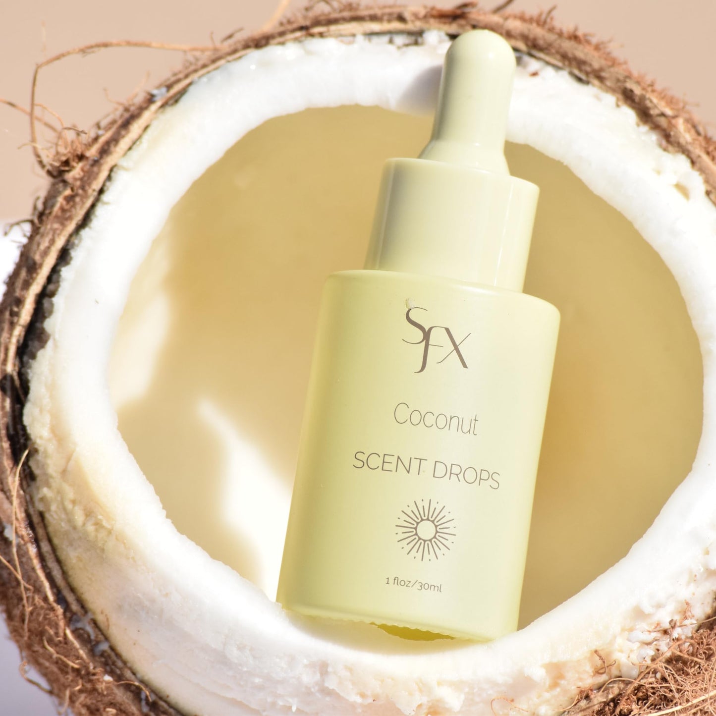 SunFX Scent Drops - Sunless Tanning Additive For Spray Tanning or Self tanners 1oz/30ml (Coconut)