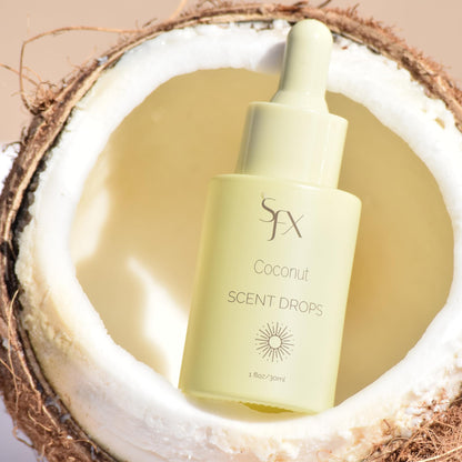 SunFX Scent Drops - Sunless Tanning Additive For Spray Tanning or Self tanners 1oz/30ml (Coconut)