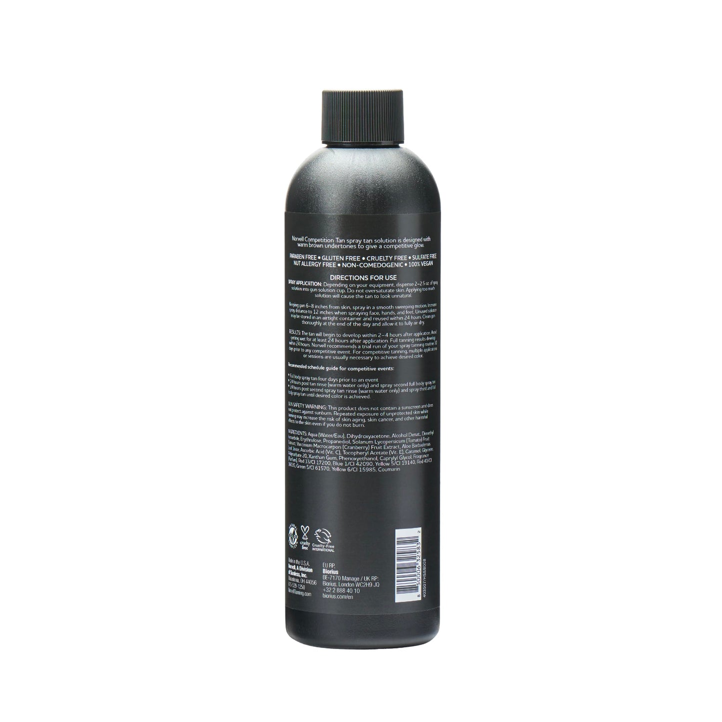 Norvell Competition Tan Spray Tan Solution - 8 fl oz