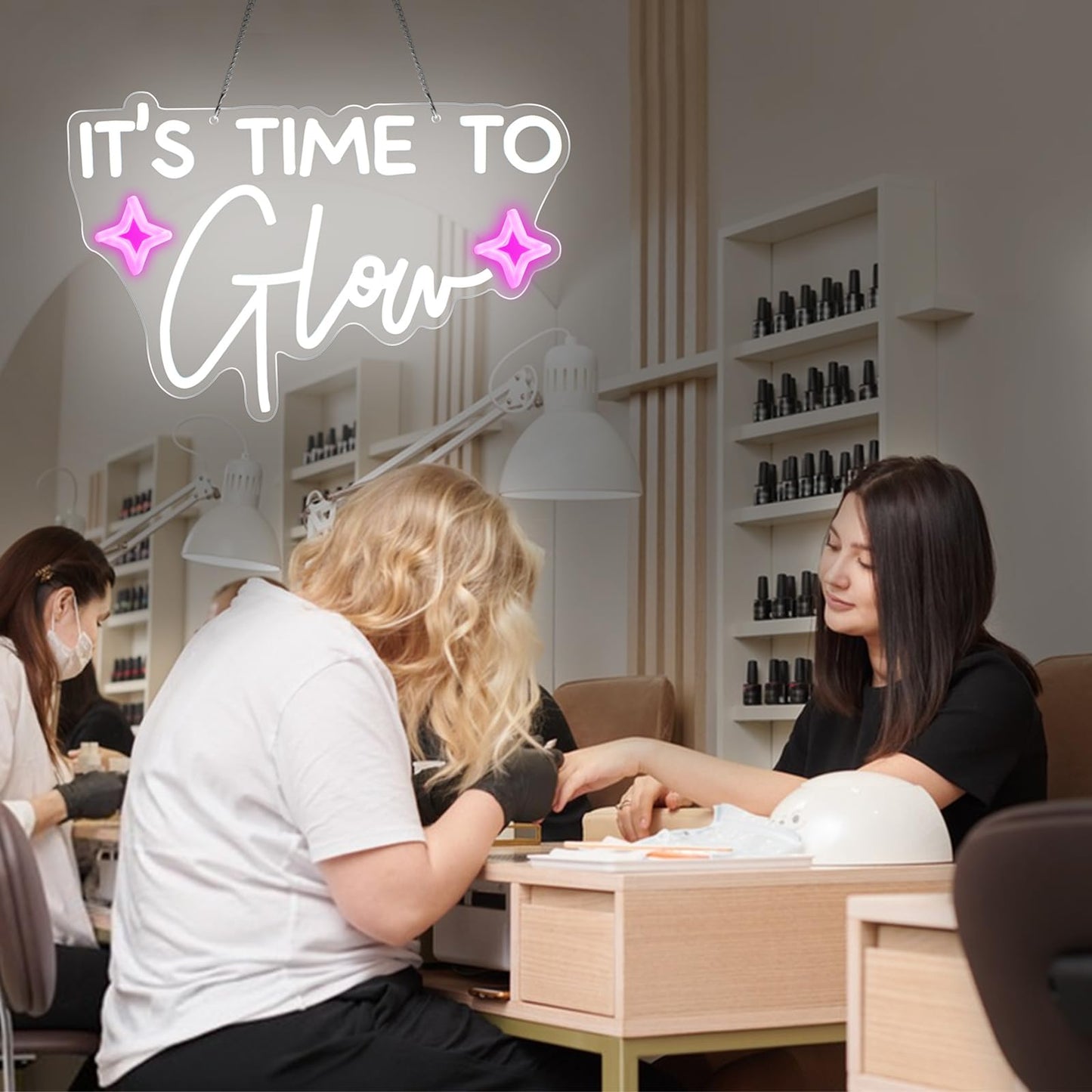 It's Time To Glow Wall Neon Sign